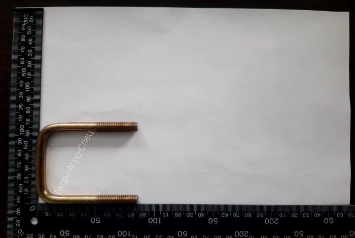  U-ОБР. Болт, 3/8”-16 X 2”W X 3”L BP3736