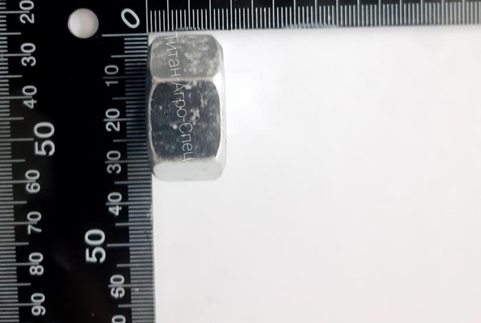 Гайка дюймовая шестигр 3/4”-10, верх. полож. класс C, оцинк BP3442 
