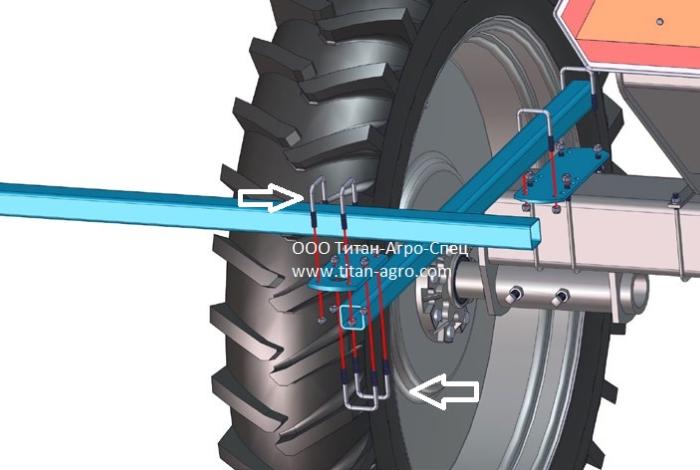  U-ОБР. Болт, 3/8”-16 X 2”W X 3”L BP3736