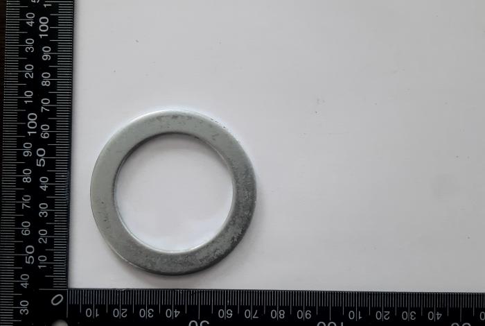 Втулка, (шайба) внеш. диам. 2-1/2” X внут. диам. 1-3/4”, X 10  gauge, нерж.сталь, BP3466