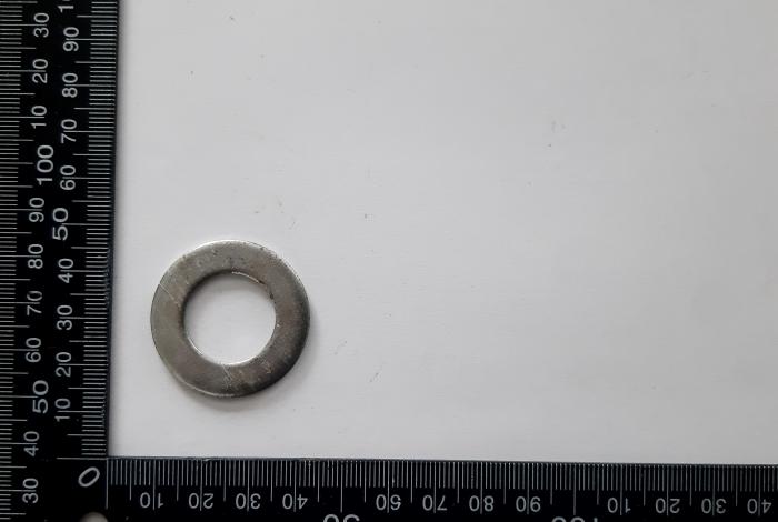 Втулка,(шайба) внеш. диам. 1-78” X внутр диам. 1-14”, X 10 gauge, нерж.сталь, BP3192