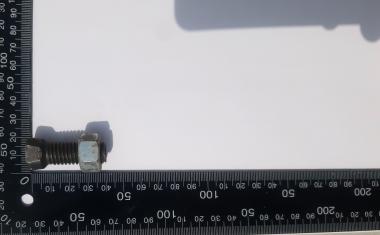 Болт с гайкой 1/2х40 (DIN 608), класс прочности 12.9, 63440401