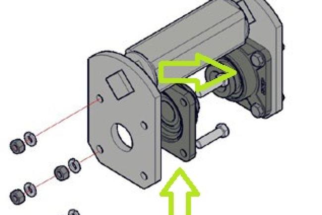Подшипник, 1-1/2”, Квадратный флянец на 4 болта AP2697