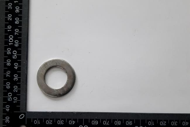 Втулка, (шайба) внеш. диам. 1-1/2” X внутр. диам. 1”, 14 GAUGE, оцинк BP3215